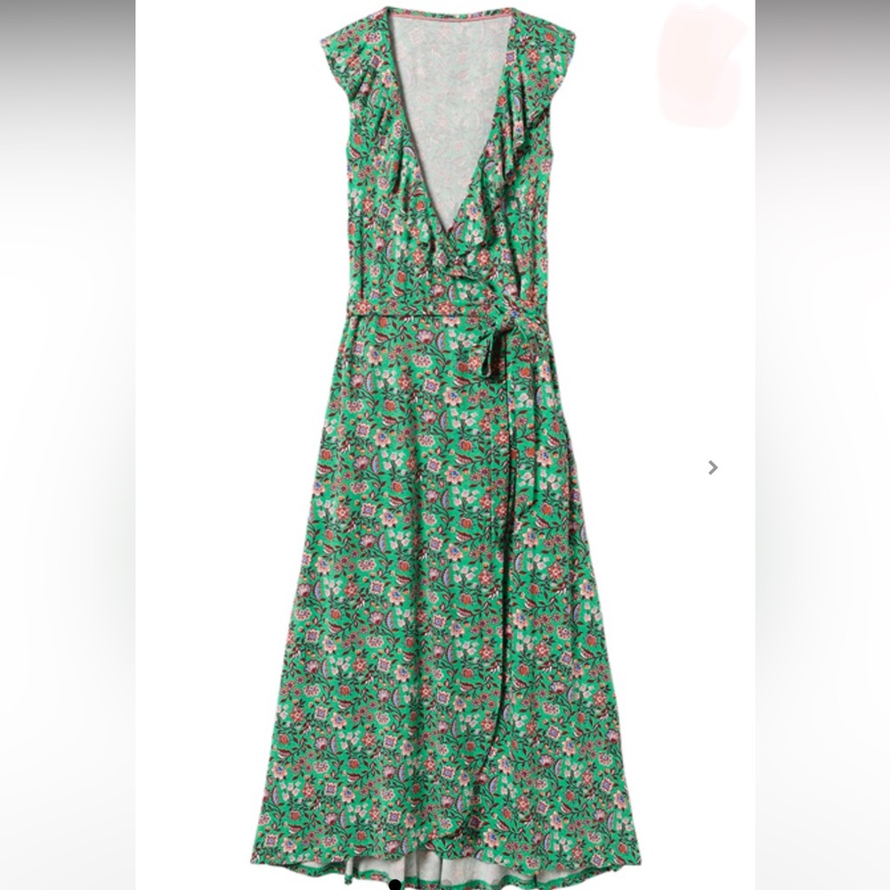 Boden Saskia wrap jersey maxi dress US 4/ UK 8